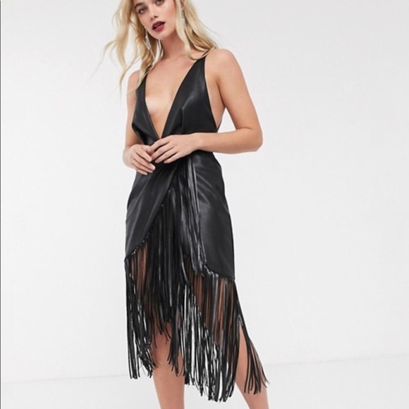 strappy back midi dress - Picture 3 of 4